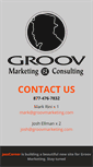 Mobile Screenshot of groovmarketing.com